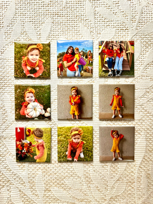 9 Personalized Photo Magnets